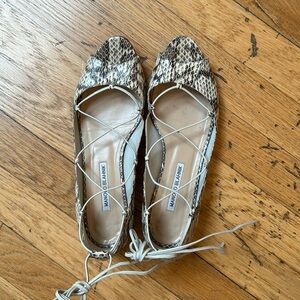 Manolo Blahnik flat sandle